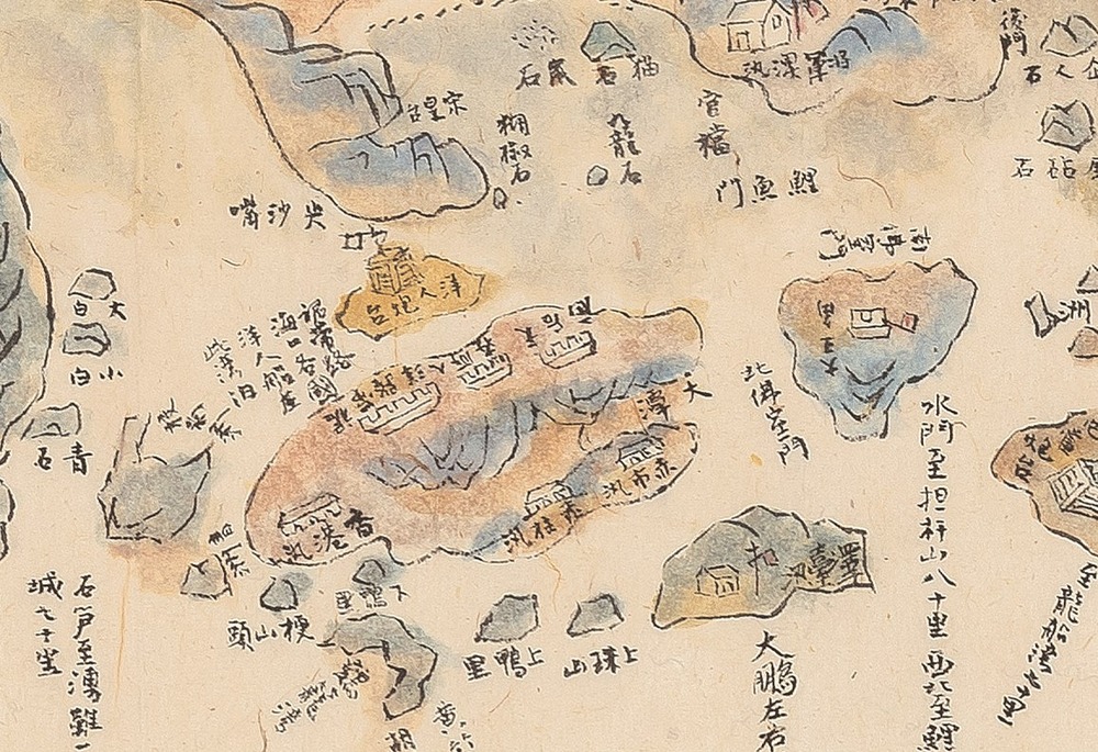 廣東水師營官兵駐防全圖large_譚廣濂藏