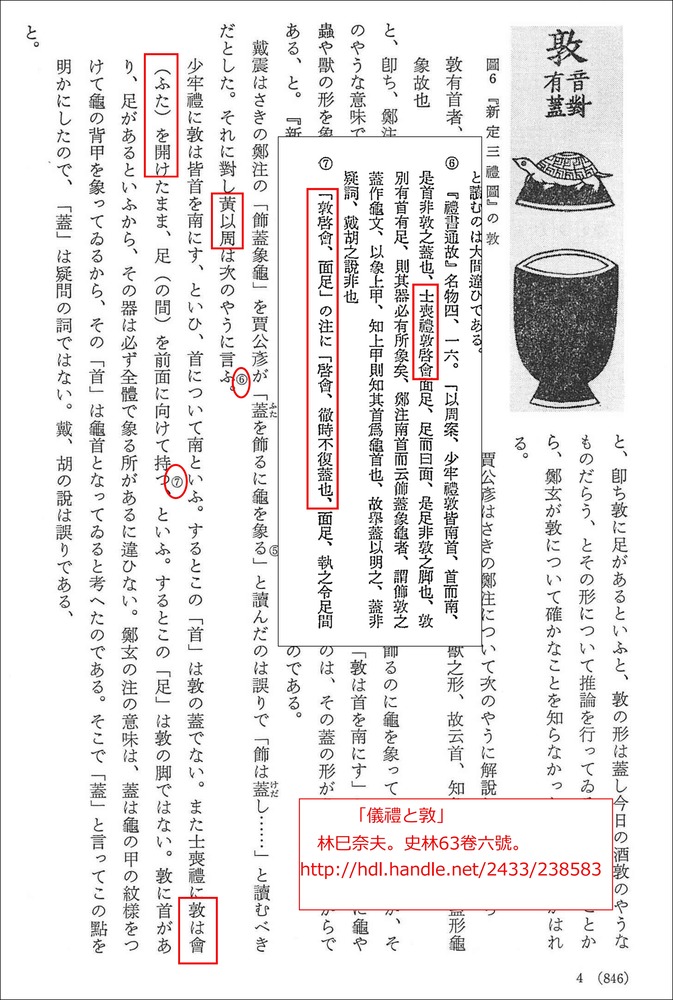 林巳奈夫儀禮と敦