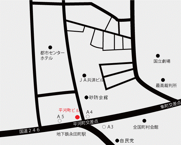 国家基本問題研究所地圖