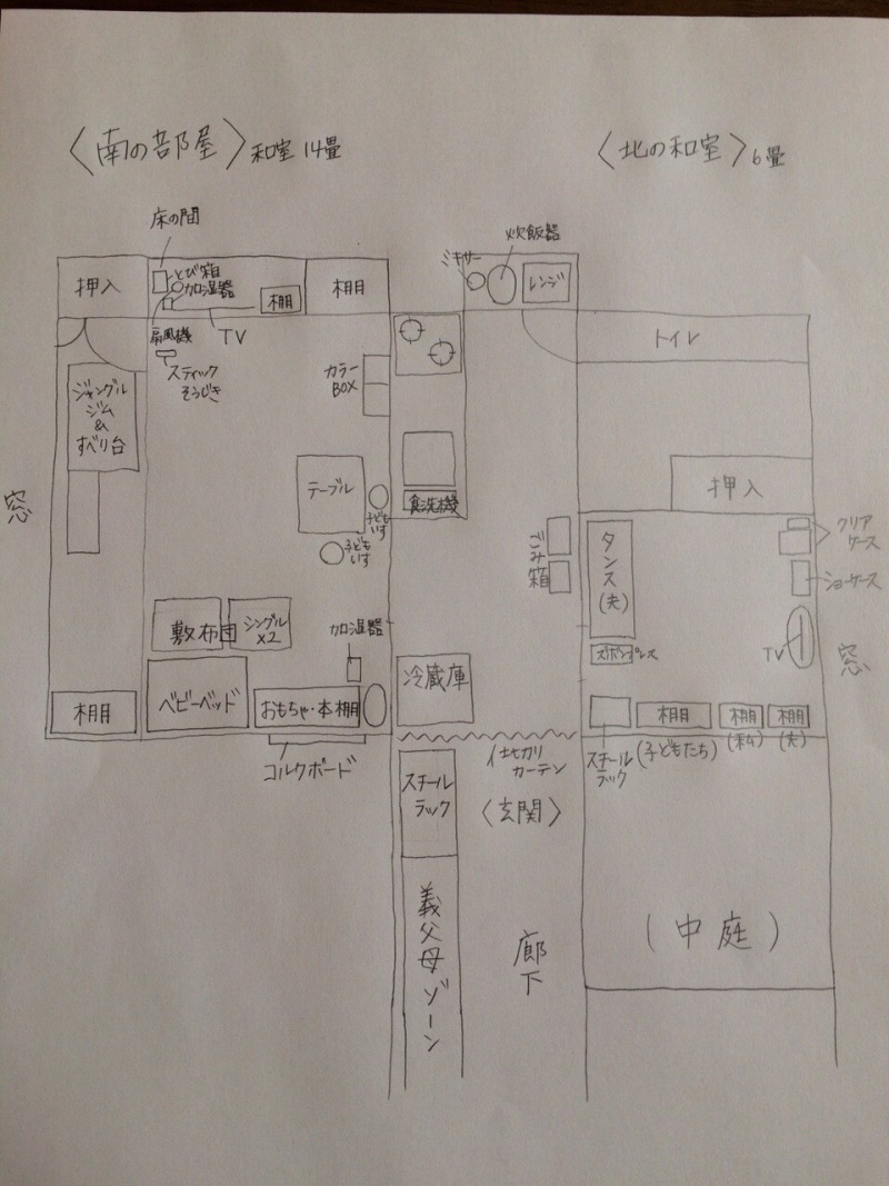 51平米1ldkの部屋で 5人家族が楽しく暮らすため秘訣 片づけの向こう側 奇跡の3日片づけ 夢をかなえる7割収納 Powered By ライブドアブログ