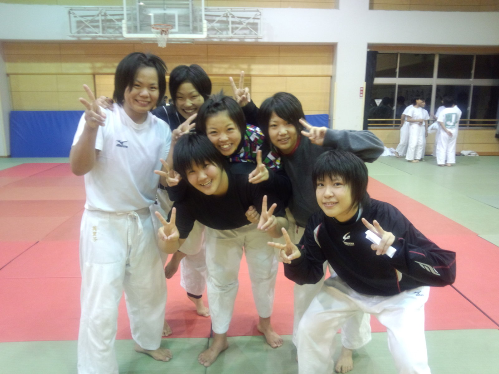 女子高生柔道家たち いい顔してます O 有朋おやじの心