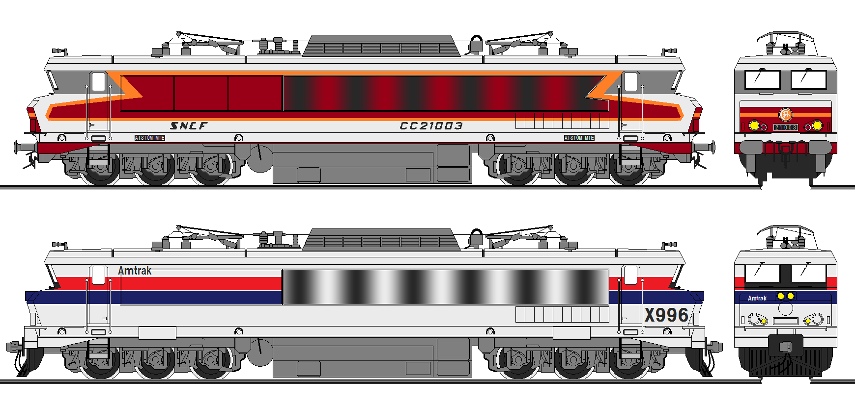 STARTRAIN #60130 SNCF フランス国鉄 CC7100 電気機関
