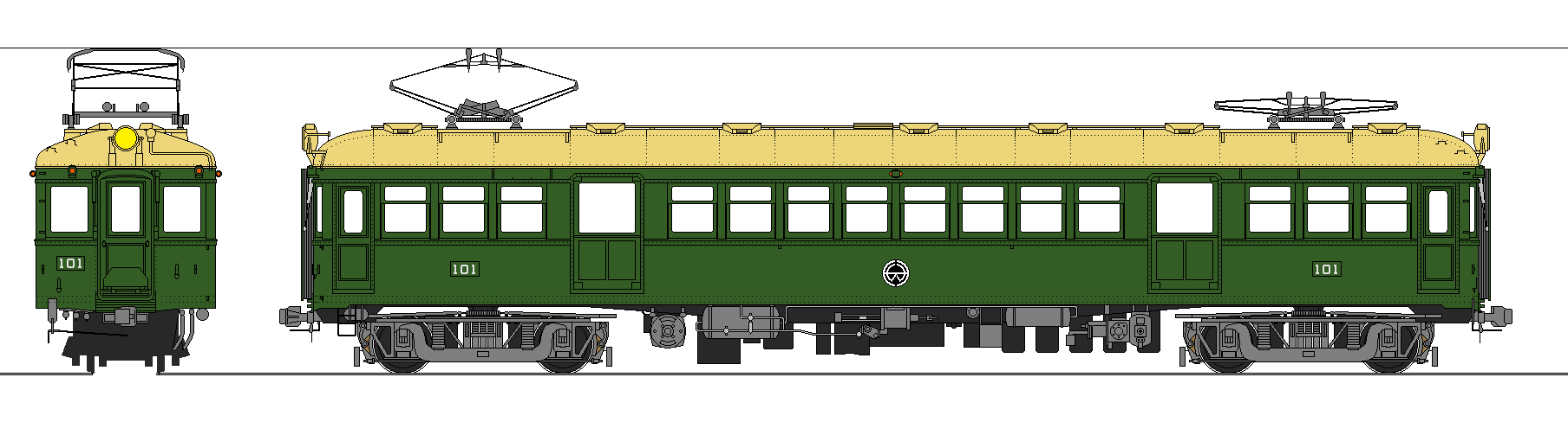 三岐鉄道モハ100形電車