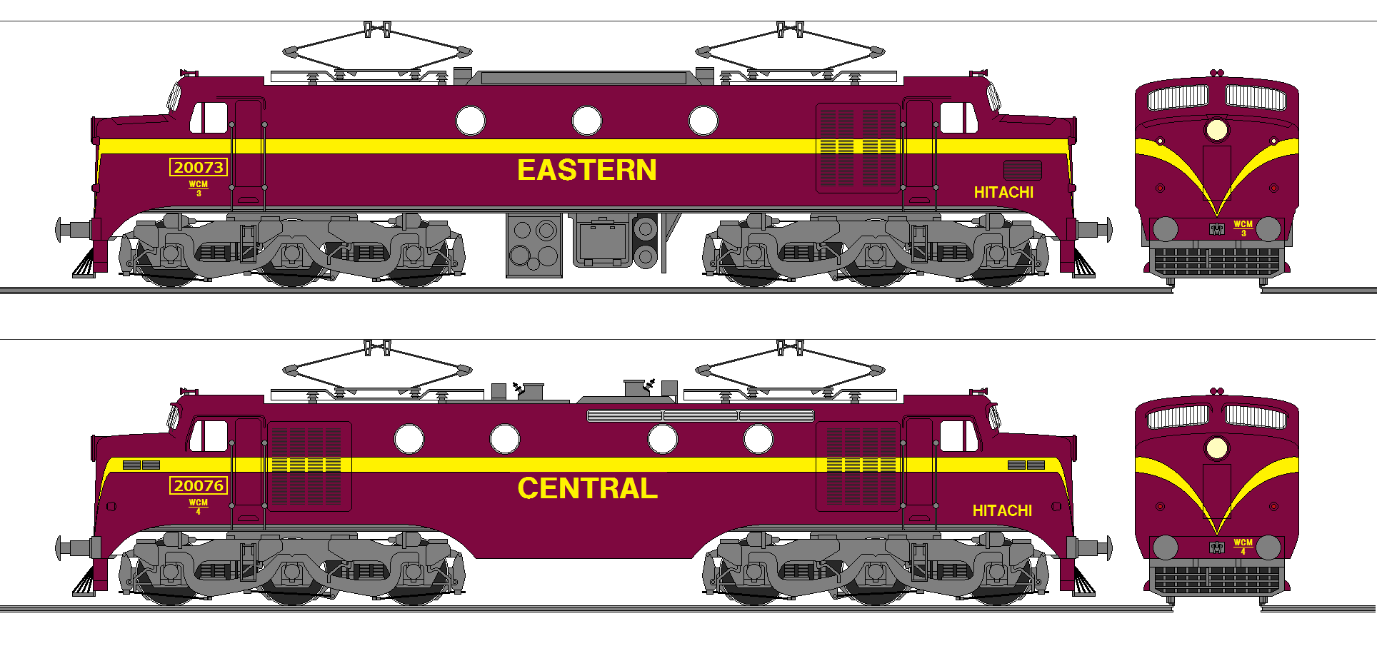 中国国鉄HXD3C型電気機関車