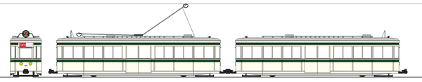 1934年の超低床電車