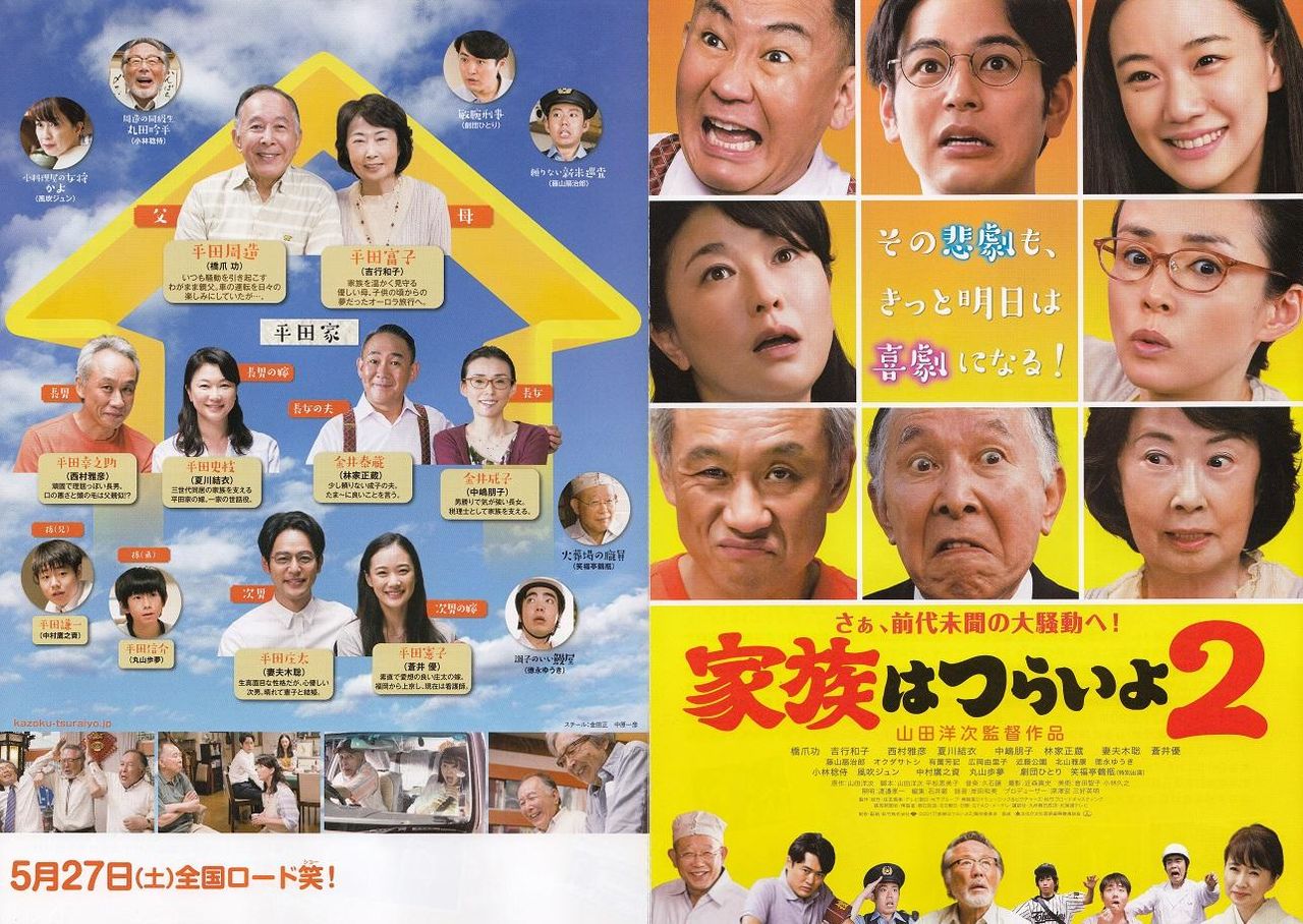 家族はつらいよ２ ７５点 シネマtaku配便