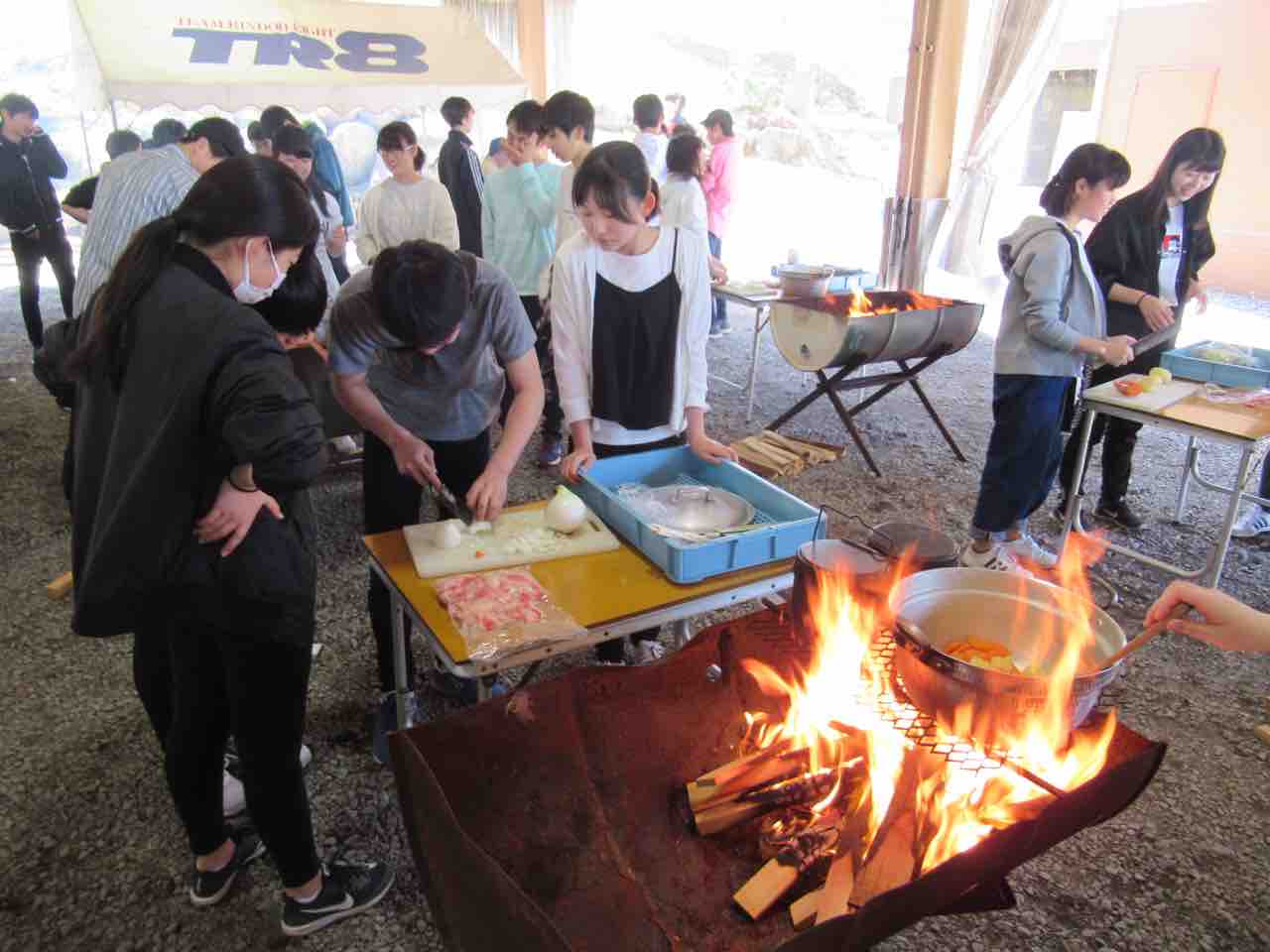 みんなで飯盒炊爨をしました 一商blog みんなで飯盒炊爨をしました 一商blog