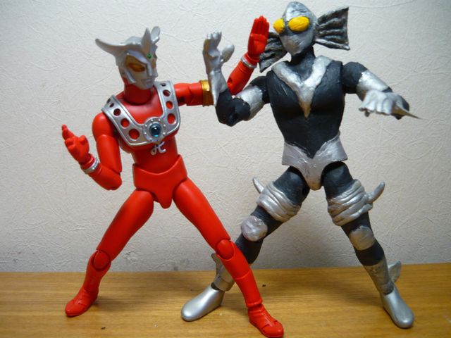 フィギュアカスタム_038_変身怪人アトランタ星人 : 黄昏ホライズン