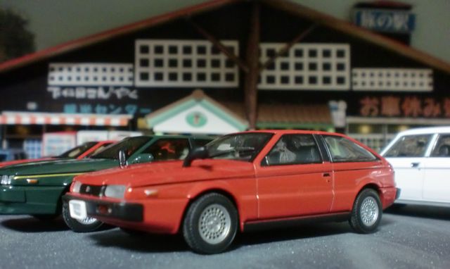 国産名車コレクションNo.127ピアッツァ、早速並べてみた : ISUZUDAS