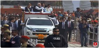 India Prime minister modi on D-MAX at assam2x320