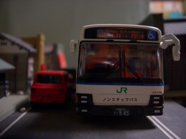 続：1/80 JRバス関東 いすゞエルガ(祖母井経由茂木行) : ISUZUDAS