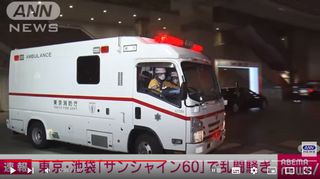 エルフ救急車＠池袋。札幌ボデー・トライハート？ : ISUZUDAS(いすゞ車