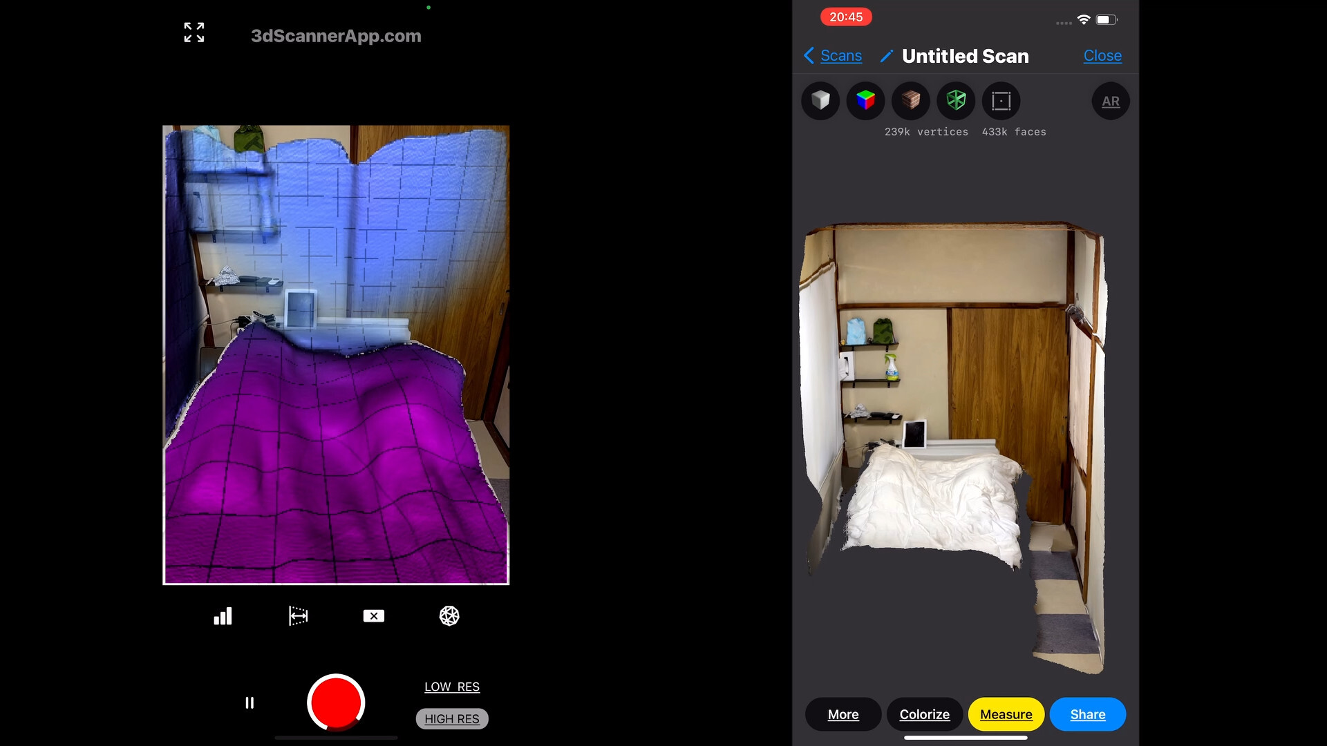 Iphone 12 Pro Maxを買ったのでlidarスキャナーを試してみました Ita3studio Iphone 12 Pro Maxを買ったのでlidarスキャナーを試してみました Ita3studio