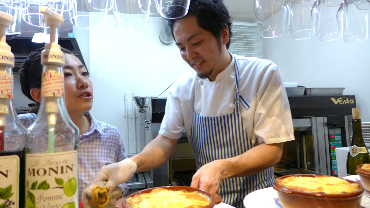 journaux 出挙 親力親為 キュイジーヌトワリコ＠蒟蒻閻魔そば マカロニグラタンは永遠のアイドルです！