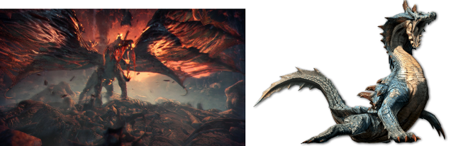 【MHW】ヴァルハザクがラギアクルスに似てると思うのは俺だけか？【モンハンワールド】