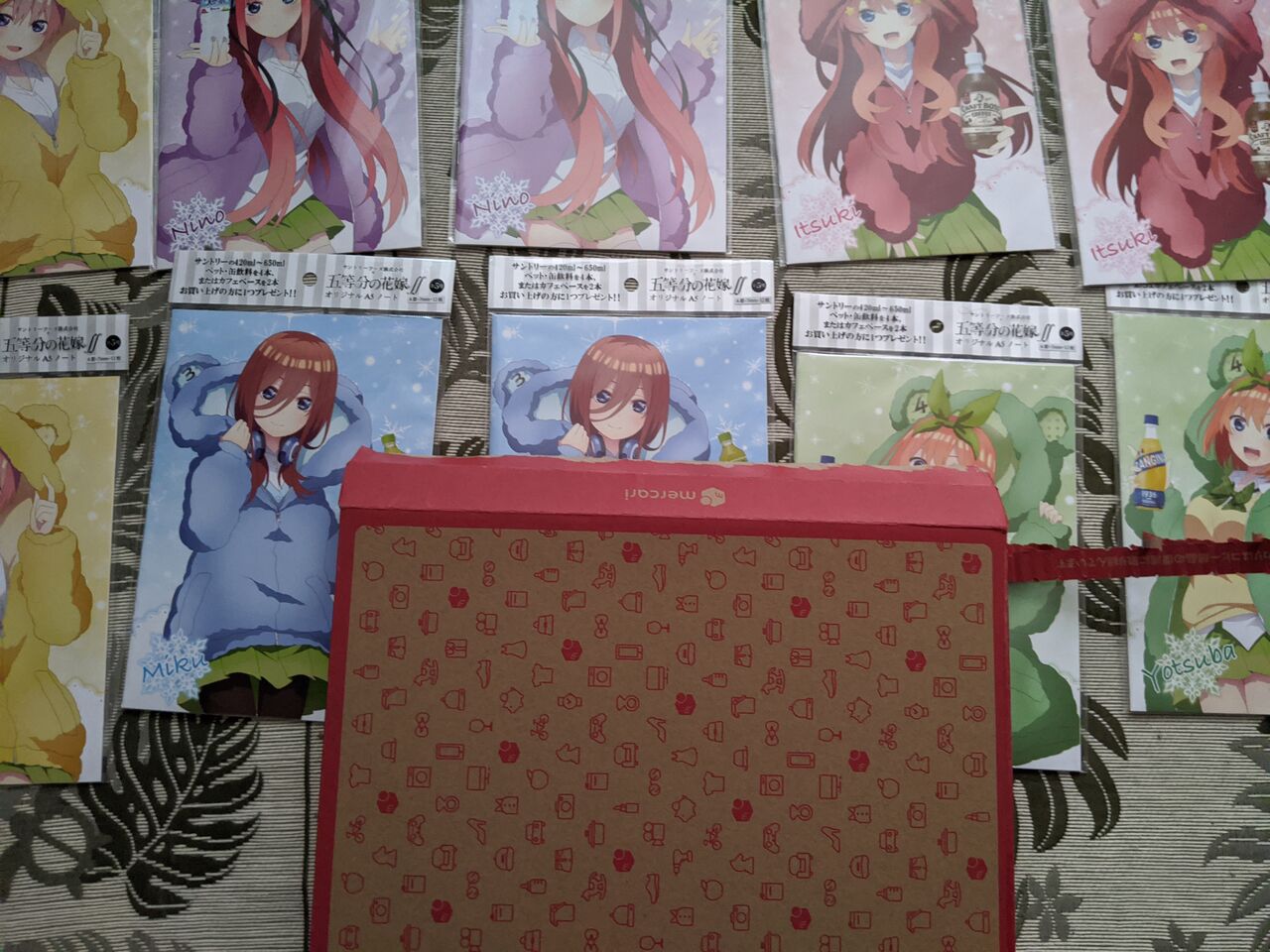 ローソンでアイマス ポップリンクス キャンペーンとイオンの五等分の花嫁 痛生活