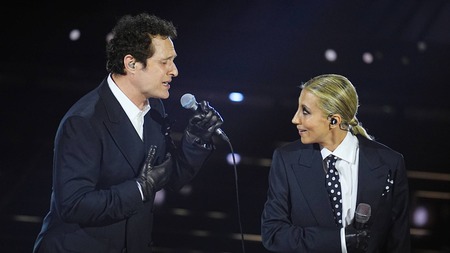 Malika Ayane con Claudio Santamaria