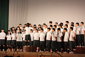 003_西高祭_1-3 自由曲「3月9日」