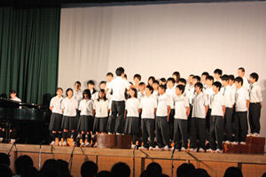 004_西高祭_1-4 自由曲「ひまわりの約束」