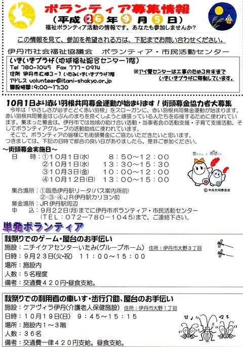 ９月５日ボラ情報①