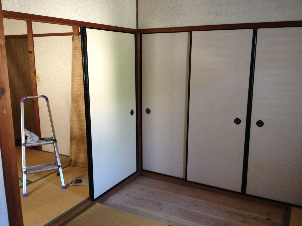 押入れルーバー引き戸 Ittaraのoutdoor日誌 本日天気晴朗なれど