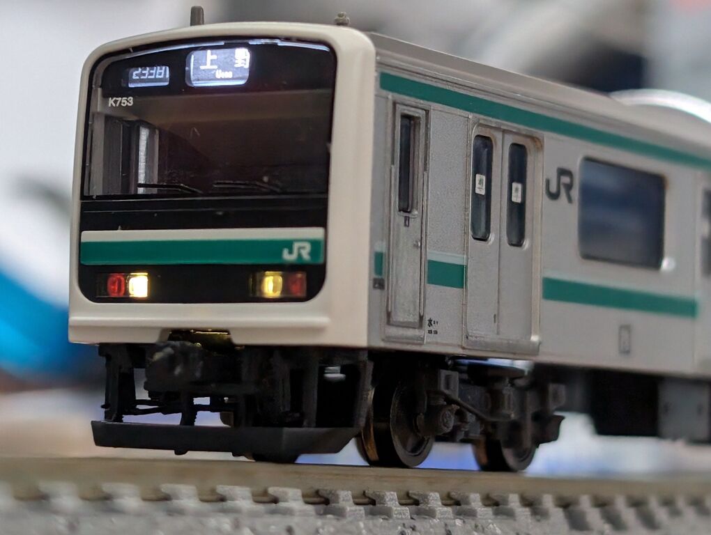 TOMIX E501系をなんとなく良さげにしてみる話 : ITaSEの詰め込み箱