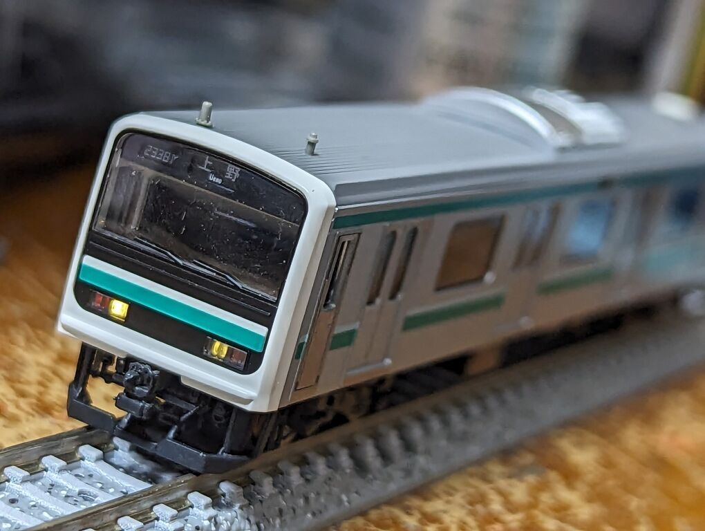 TOMIX E501系をなんとなく良さげにしてみる話 : ITaSEの詰め込み箱 TOMIX E501系をなんとなく良さげにしてみる話 : ITaSEの詰め込み箱