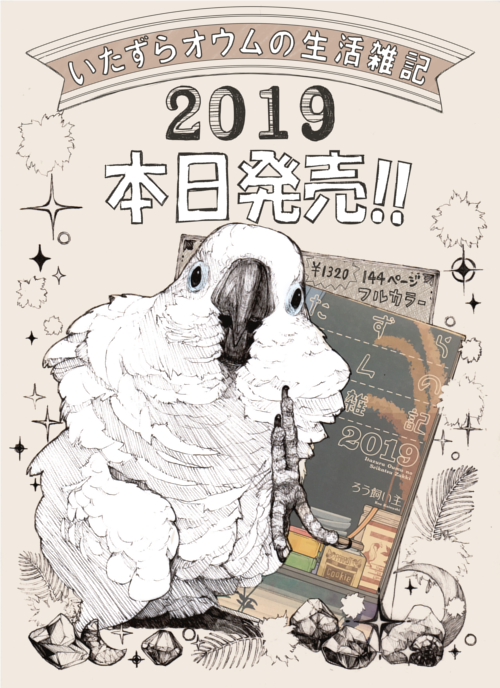 ２０１９発売イラスト.