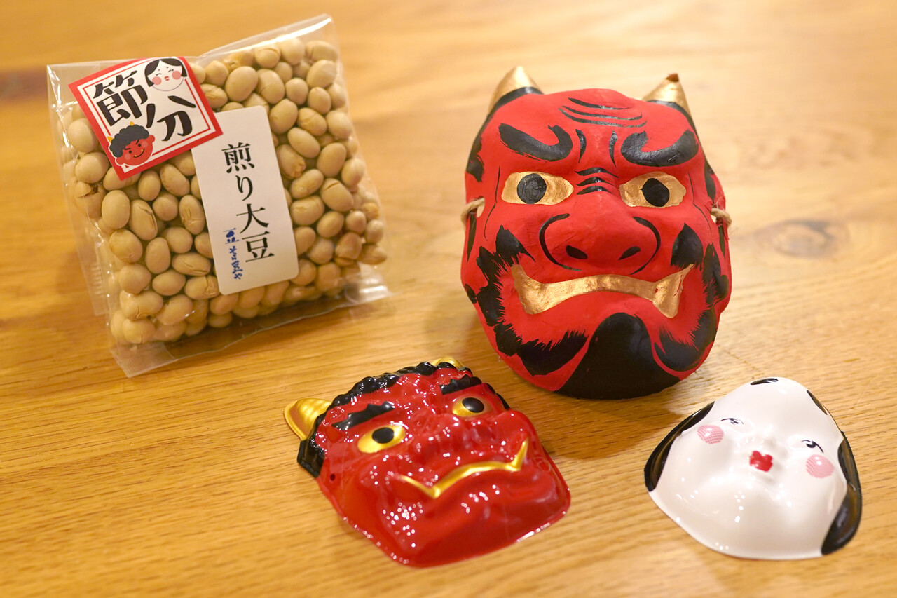 東京ソラマチにある そら豆や の 小さな鬼のお面 が本格的 空カフェ ゆる猫との暮らし Powered By ライブドアブログ