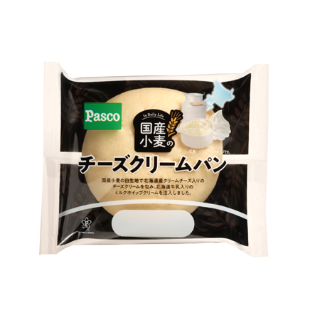 パスコ 国産小麦のチーズクリームパン Itienのべつばらblog