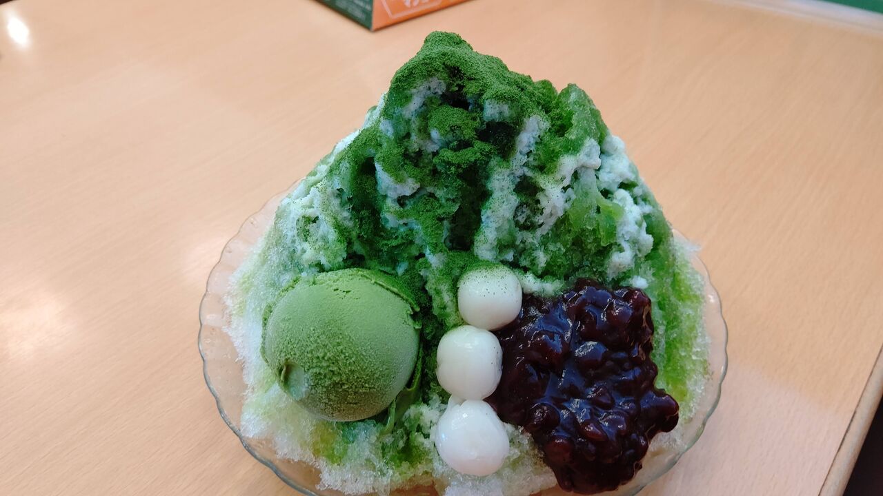 Joyfull ごちそうかき氷 抹茶 Itienのべつばらblog