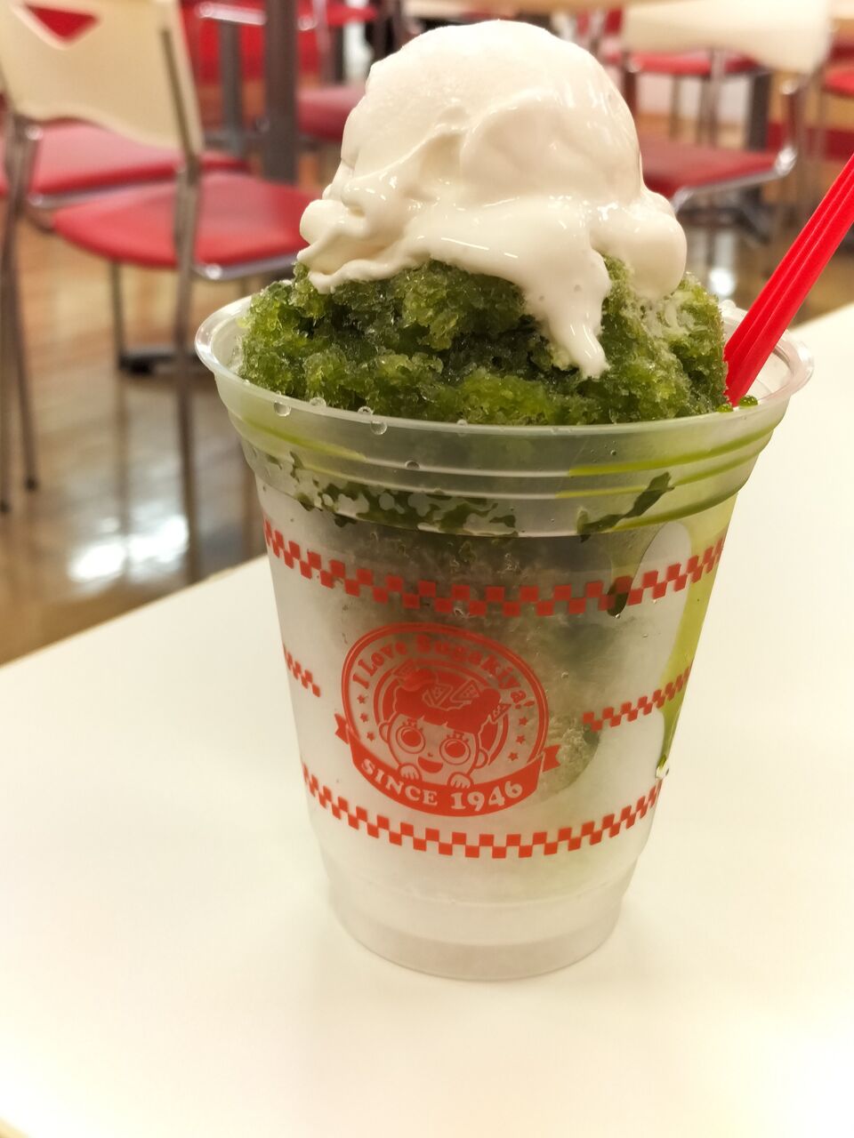 スガキヤ 抹茶氷 Itienのべつばらblog スガキヤ 抹茶氷 Itienのべつばらblog