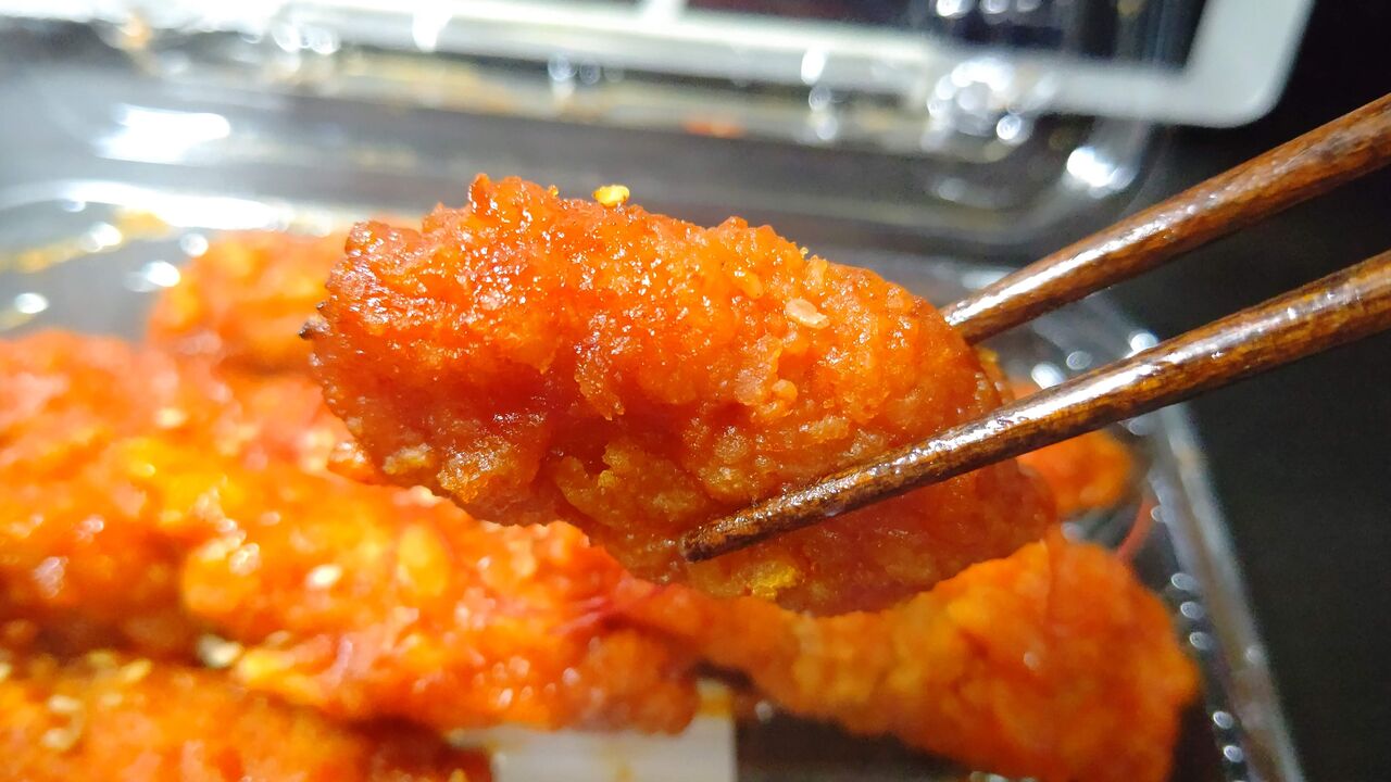 ピアゴ ヤンニョムチキン ７本 Itienenのごは んblog