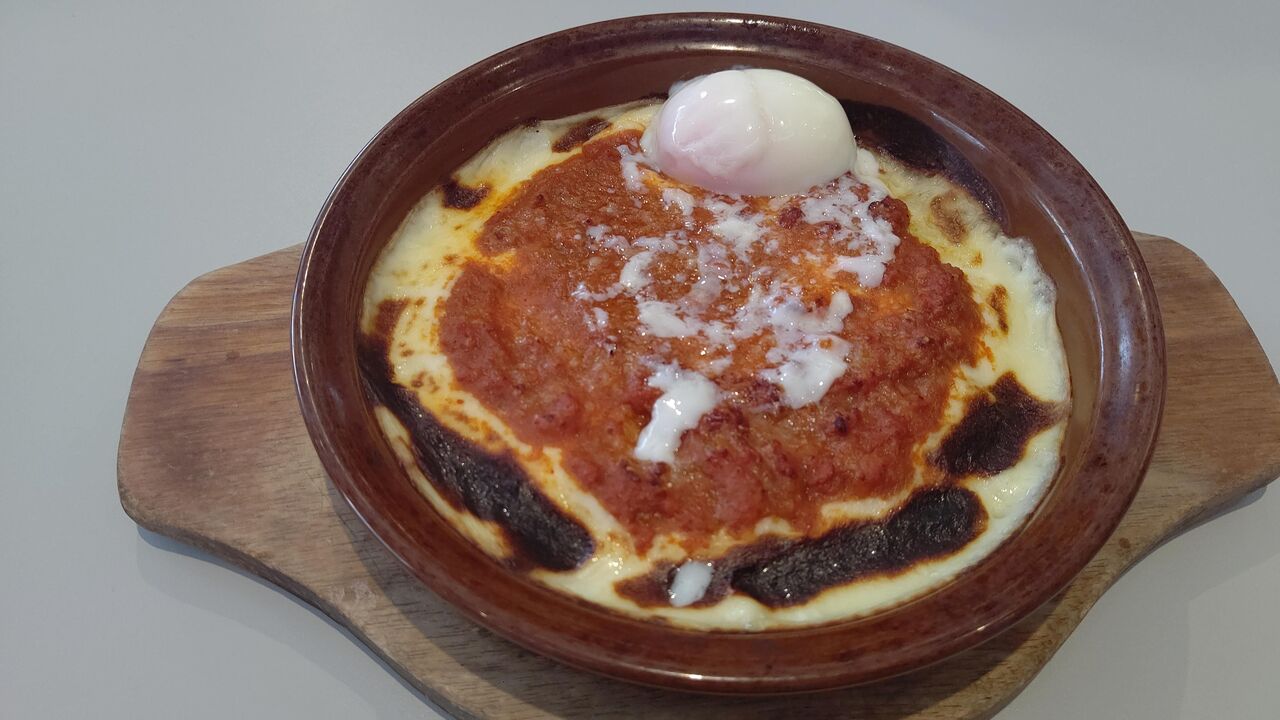 サイゼリヤ 半熟卵のミラノ風ドリア Itienenのごは んblog