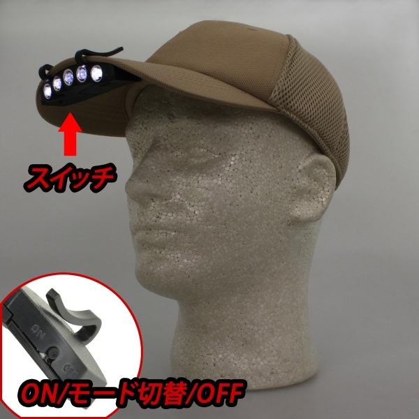 キャップライト型