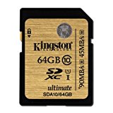 【Amazon.co.jp限定】Kingston SDXCカード 64GB Class10 UHS-I対応 Ultimate (FFPパッケージ) (永久保証) SDA10/64GBFR
