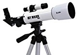 Kenko 天体望遠鏡 SKY WALKER SW-0 屈折式 口径50mm 天体・地上両用 ホワイト 111161