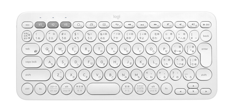 オシャレ可愛いbtキーボード ロジクールのk380 マルチデバイス Bluetooth キーボードに新色 ローズ オフホワイト が登場 Itライフハック
