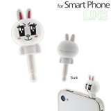 キャッピー イヤホンジャック アクセサリー マスコット LINE コニー