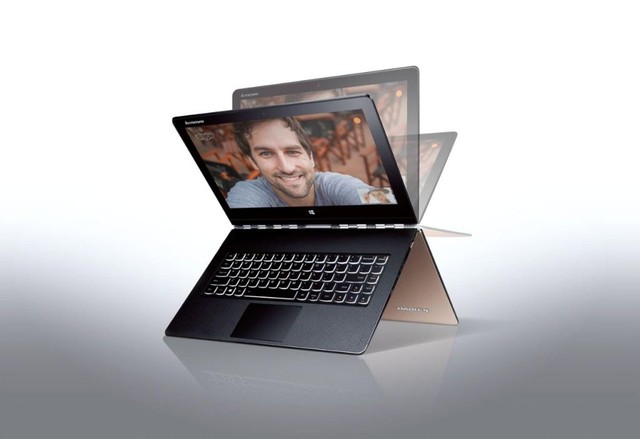 YOGAヒンジ採用で4モードに対応