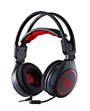 Tt eSPORTS CRONOS AD Comfortable Headband Full Retractable Microphone Bass Gaming Headset (HT-CRA-ANECBK-14) by Tt eSPORTS [並行輸入品]