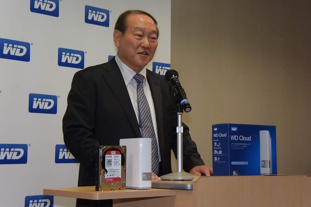 ウエスタンデジタルジャパン株式会社代表取締役社長 兼 米国WD社コーポレートバイスプレジデント金森苧氏