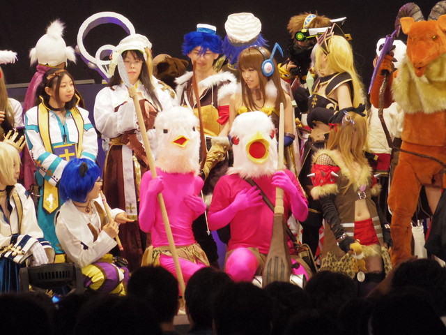 調印様と呼ばれ親しまれているヒルウィンドのコスプレ。