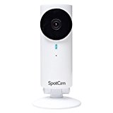 SpotCam クラウド録画対応 暗視撮影 HD画素 ネットワークカメラ(1日間無料フルタイムクラウド録画) SpotCam-HD