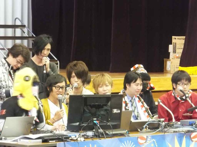 町ゲーム実況のブースの様子