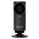 SpotCam クラウド録画対応 暗視撮影 HD画素 防水 防塵 アウトドアネットワークカメラ(1日間無料フルタイムクラウド録画) SpotCam-HD-Pro