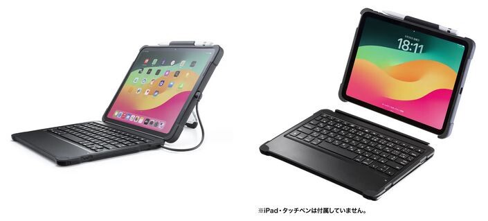 iPad 第10世代 とType-Cケーブルで接続できる！iPad用ケース付き