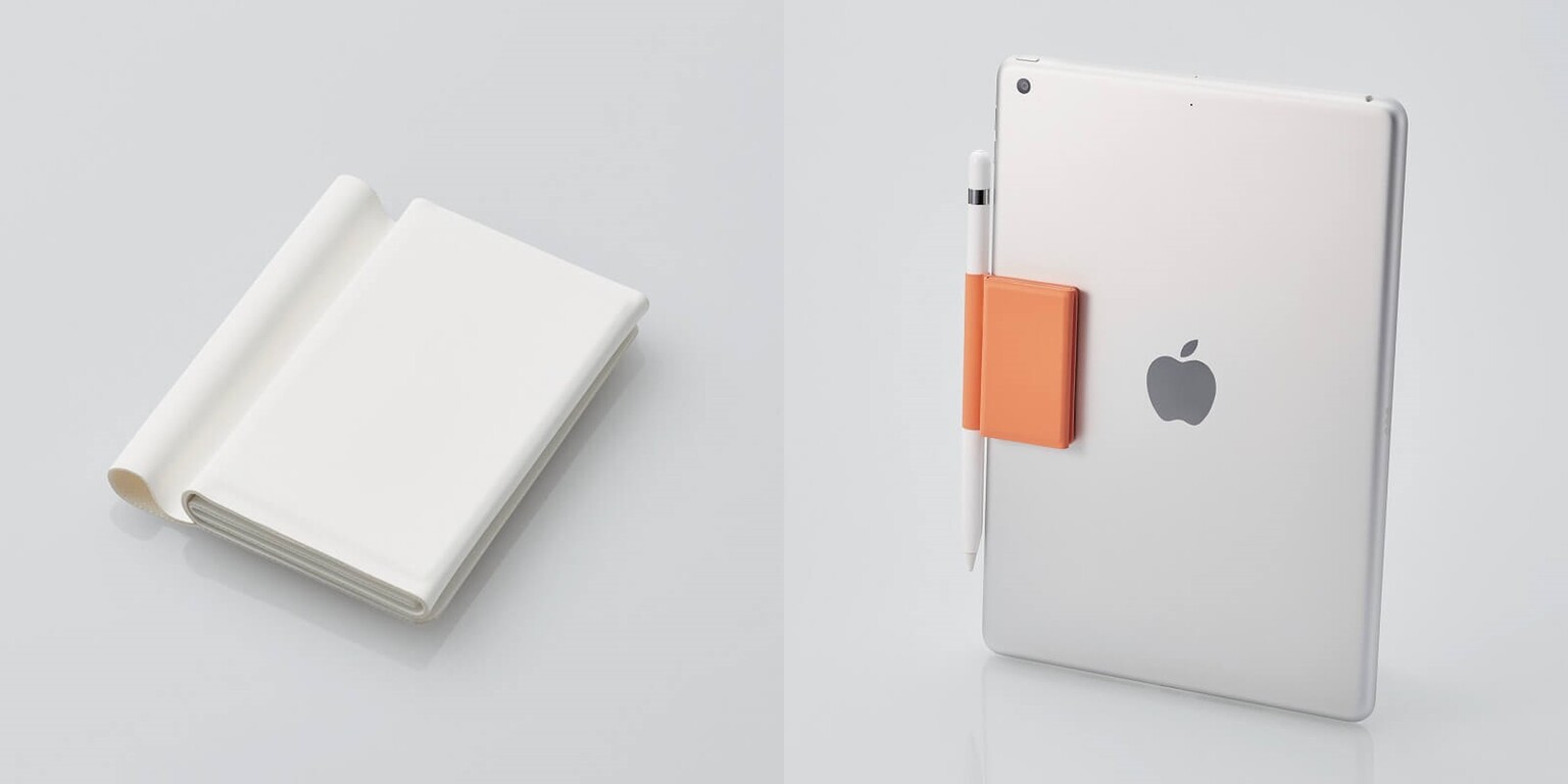 iPad本体やケースに取り付けて、Apple Pencilの紛失リスクを軽減