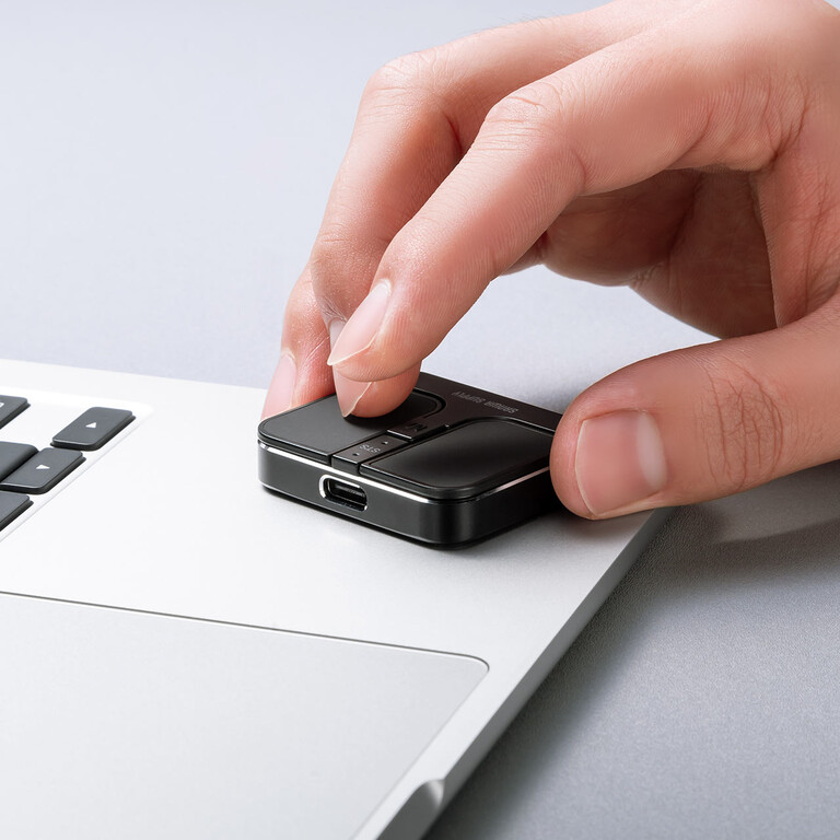 超薄型0.9cm！コンパクト×薄型で持ち運びに便利な高機能モバイルマウス