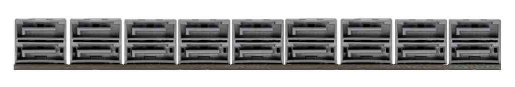 ずらりと並んだSATAポート